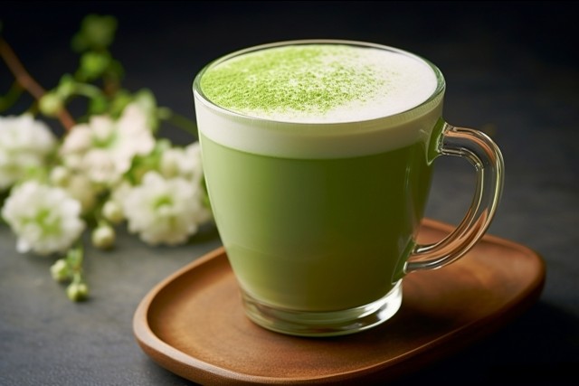 matcha-latte-flower