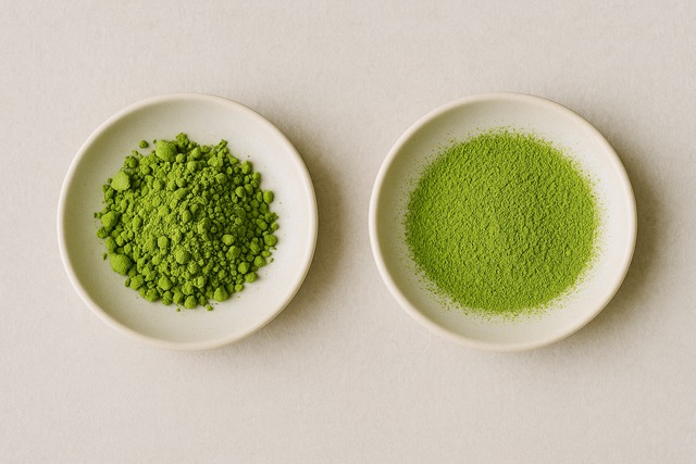 matcha-powder-contrast